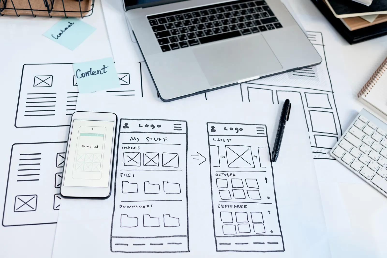 Developer workspace with code on screen, used as a placeholder image for an article about setting a marketing budget
