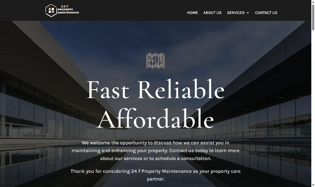 247 Property Maintenance website